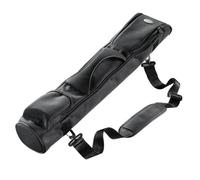 Mantona Black Padded Tripod Bag, Fits Up to 63cm, 2 Compartments, 0.44lbs, Zipper