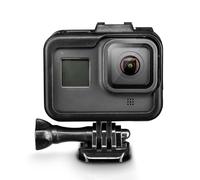 Mantona Comfort Frame for GoPro Hero 8 - Plastic Protective Housing for GoPro Hero 8 Black, Protective Cage Frame Made of Shockproof ABS Plastic, Stable and Lightweight, with GoPro Compatible Adapter