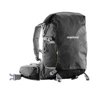 Mantona ElementsPro 30 outdoor backpack (incl. rain cover, suitable for DSLRs and CSC cameras) black