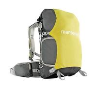 Mantona elementsPro 30 V2 Camera Backpack - Green - 300 x 180 x 480 mm - Outdoor - with Ergonomic Carry System, Breathable Padding, Tripod Mount & Rain Cover, Ideal for DSLR & System Cameras