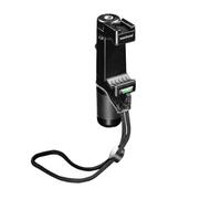 Mantona Smartphone Holder Movie Maker - Professional, Comfortable Smartphone Holder Grip Holder Clamp, Aluminium Handle, for Smartphone and iPhone Width 55-94 mm, 3 x 1/4 Inch and Hot Shoe