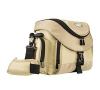 Mantona Premium Camera Shoulder Bag - Sand/Black