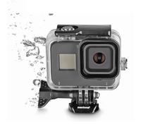 Mantona Underwater Case Deep Dive GoPro Hero 8 - Sturdy Underwater Case for Go Pro Hero8 Black, Waterproof up to 60 m, Protection from Shocks, Water, Snow, Dust, with GoPro Compatible Adapter