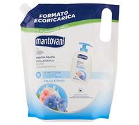 Mantovani - Neutral Liquid Soap, Ecoricara, Sensitive Skin, Talcum And White Flowers - 750 Ml