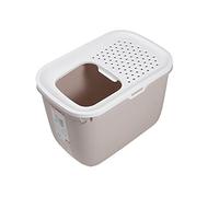 Savic Hop In Litter Box - Sand & Beige