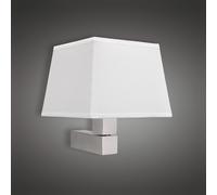 Mantra M5236 Bahia Single Light Switched Wall Fitting Only in Satin Nickel Finish