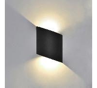 Mantra Sochi 6w LED Outdoor Anthracite Wall Fitting