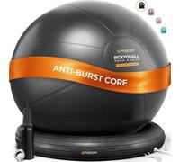 MANTRA SPORTS Yoga Ball with Base-85 cm-Black
