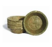 MantraRaj 15cm Small Leaf Bowls 20pcs Disposable Bowls for Hot and Cold Food Sal Leaf Biodegradable