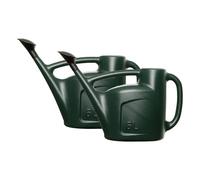 MANTRARAJ 2 Pack Plastic Watering Can Rose Head Detachable Water Can 6L Green MANTRARAJ Green