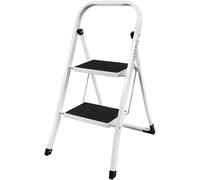 Mantraraj 2 Step Ladder Folding Step Stool Multi-Use Ladder For Household, Kitchen, Office Heavy Duty Handgrip Anti Slip Pedal