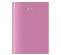Mantraraj 2026 A4 Diary Page A Day Diary Hard Backed Diary For Home Desk Office Organiser Planner (Dusty Rose)