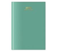 Mantraraj 2026 A5 Diary Page A Day Diary Hard Backed Diary For Home Desk Office Organiser Planner (Soft Teal )