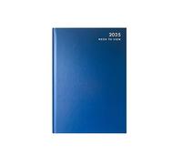 MantraRaj 2026 A5 Week To View Diary Hard Backed Diaries WTV Organiser Student Teacher Home Office Business | Weekly Planner Year Planner (A5 Week To View, Blue)