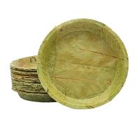 MantraRaj 27cm Jumbo Disposable Plates Biodegradable 20 Pcs Leaf Plates Compostable Plates