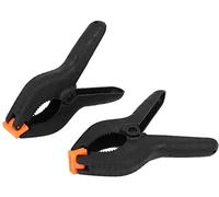 Mantraraj 2Pcs 6" inch Plastic Spring Clamps Extra Strength and Grip Clips Handles Ideal for DIY Projects, Tarpaulin, Garden, Market Stall, Background Muslin, Canvas Paper, Photo Studios