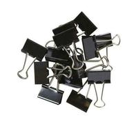Mantraraj 5 Foldback Clips Removable Filing Bulldog Style Fold Back Grip Clip 32mm