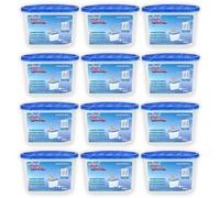 MantraRaj 500ml Interior Dehumidifiers Helps Stop Damp, Mildew, Mould Condensation Moisture Absorber Remover in Home Kitchen Wardrobe Bedroom Caravan Office Garage Bathroom, Basement (12PK, Blue)