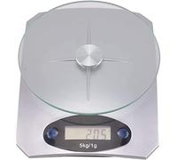 MantraRaj 5KG Digital Kitchen Scales | Tempered Glass Weighing Scale with LCD Display | Electric Food Scale Suitable for Healthy Cooking | Heavy Duty Parcel Postal Weight Scale