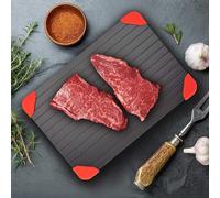 Mantraraj Aluminum Quick Defrost Board Defrosting Tray Rapid Thawing Tray Kitchen Tool