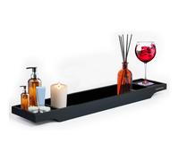 MantraRaj Bamboo Bath Caddy Tray Bridge Bath Tray Wooden Bathtub Tray Rack Caddy Tidy Bathroom Shelf Organizer Storage Bath Table