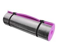 MANTRARAJ Camping Mat Roll Up Foil Mat Waterproof Eva Foam Yoga Insulated Mat in Pink | Size: Large MANTRARAJ Pink Large