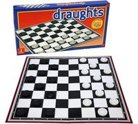 Mantraraj Classic Draughts Game Traditional Checkers Board Game For Kids, Children, Adults Travel Folding Portable Board-Tradition