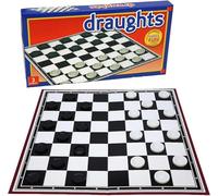 MantraRaj Classic Draughts Game - Traditional Checkers Board Game For Kids, Children, Adults Travel Folding Portable Board-Traditional Strategy Game for Traditional Family Game