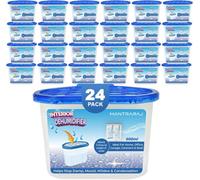 Mantraraj Disposable Interior Dehumidifiers 500Ml Moisture Absorber Condensation Remover Damp Trap Pack Of 24