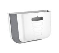 MantraRaj Hanging Kitchen Waste Bin Small Trash Can Foldable Plastic Dustbin Portable Cabinet Rubbish Bin Wall Mounted Garbage Trash Bin Hanging for Kitchen Cupboard Door Bathroom Bedroom Office