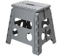 Mantraraj Large Folding Step Stool Lightweight Foldable Step Stool For Adults & Kids Great For Kitchen Bathroom Bedroom (Grey)