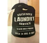 Mantraraj Laundry Bag Hamper With Handles Washing Bag Clothes Storage Bin Basket For Household