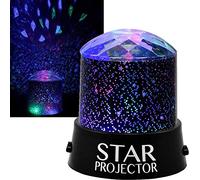 MantraRaj LED Star Projector Night Light Sky Star Moon Mood Lighting Lamp Kids Gift Bedroom UK