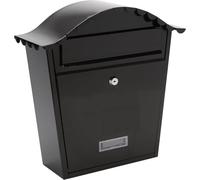 MantraRaj Letter Post Box Wall Mounted Letterbox Mailbox Post Letter Box for Home Classic Mail Box with 2 Keys Easy To Install Super Secure Keep Your Mail Safe For House Outdoor Outside