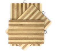 MANTRARAJ Natural Bamboo Chopping Board Food Preparation Wooden Chopping Cutting Board in Brown | Size: 1 Pack MANTRARAJ Brown 1 Pack