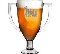 Mantraraj No 1 Golf Lover Trophy Pint Glass Unique Styled Drinks Glass Pint Glass Gift Idea For Every Occasion