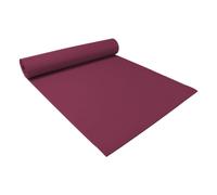 MANTRARAJ Non Slip Cushioned Exercise Fitness Gym Mat Workout Mat Yoga Physio Pilates Bag Case in Aubergine MANTRARAJ Aubergine