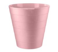 MantraRaj Plastic Waste Paper Bin 6L Round Waste Basket Trash Can Lightweight Rubbish Bin for Kitchen, Bedroom, Bathroom, Open-Top Design, Outdoor Garbage Container Dustbin (Pink)