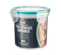MantraRaj Premium 450ml Round Food Storage Container Clip Lock Lock Kitchen Food Handy Suitable for baking supplies, cheerios, oats, pasta, cereal, rice, flour, sugar, coffee, tea, snacks