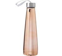 MantraRaj Rose Gold Water Conical Thermal Flask 450ml Shiny Stainless Steel Travel Bottle Insulated Bottle with Twist Cap Lid for Hot & Cold Drinks 12 Hours and Cold for 18 Hours