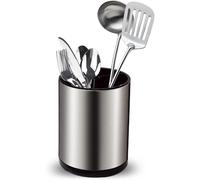 MANTRARAJ Rotating Kitchen Utensil Holder 360 Degree Smooth Rotation Kitchen Organiser in Grey | Size: 1 Pack MANTRARAJ Grey 1 Pack