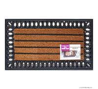 MantraRaj Rubber And Coco Grill Doormat 40 X 60 Non Slip Rubber Coco Door Mat Floor Entrance Indoor Outdoor Rug Matting Entrance Door Mat Welcome Mat