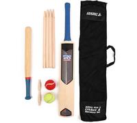 Mantraraj Size 5 Cricket Set And Rounder Set With Mesh Carry Bag Outdoor Garden Games Fun For All The Family