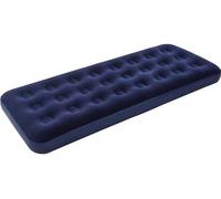 Mantraraj Soft Flocked Single Inflatable Air Bed Mattress Relaxing Blow Up Bed Camping Bed Equipment Comfort Sleeping Air Bed