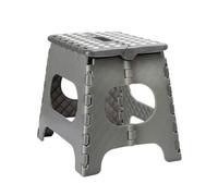 MANTRARAJ Step Stool Foldable Heavy Duty Lightweight Anti Slip Step StoolSmall in Grey MANTRARAJ Grey