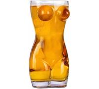 MantraRaj Unique Pint Glass Body Shaped Pint Glass Mug with Your Friends and Family for Home Parties, Clubs, Events Ideal Choice for All Beverage Types, Including Beer, Cocktails, Wine, Sodas (4)