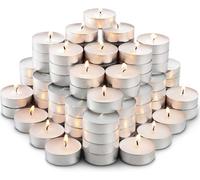 Mantraraj Unscented Tea Lights Candles 3.5 Hour Burn Tealight Candles Multipack Candles Tea Lights Tea Candles Pack Of 30