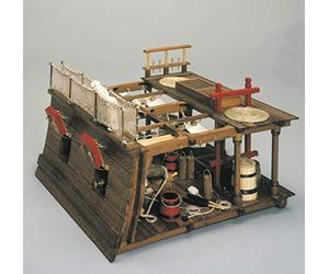 Mantua Between Decks Gun Bay Section Model Kit - English Fighting Ship circa 1800