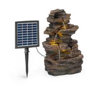 Mantua Messina Fountain Solar Fountain Garden Fountain 4 Levels Battery Operation