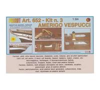 Mantua Model 652 - AMERIGO VESPUCCI - 1:84 - KIT N°3 for mounting